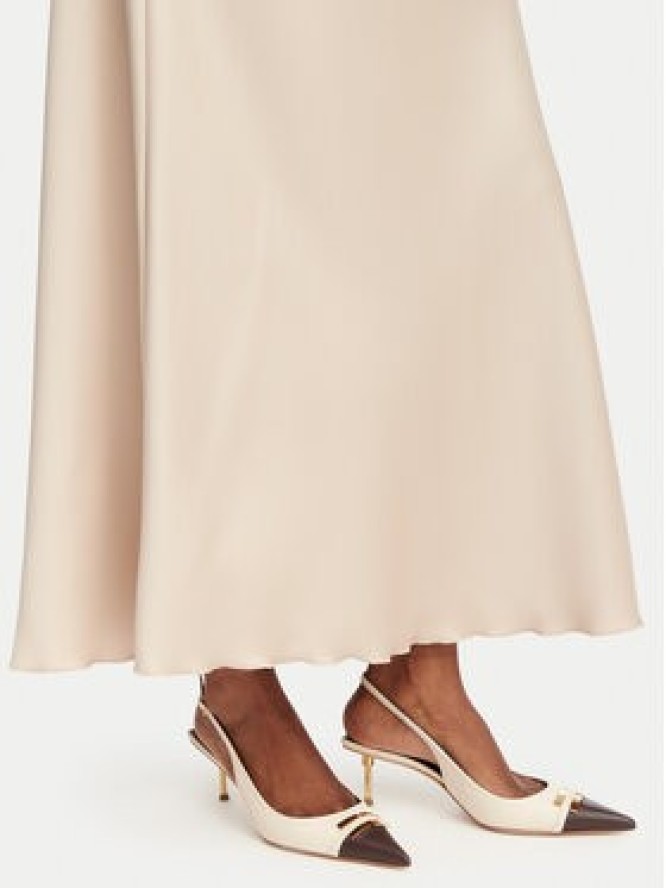 Rinascimento Spódnica maxi CFC0128467003 Beżowy Regular Fit