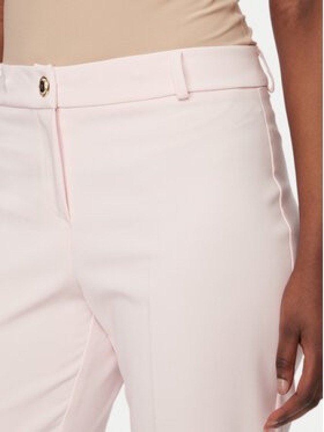 Rinascimento Spodnie materiałowe CFC0128650003 Różowy Regular Fit