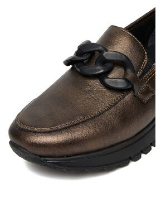 Rieker Półbuty 49051-25 Złoty