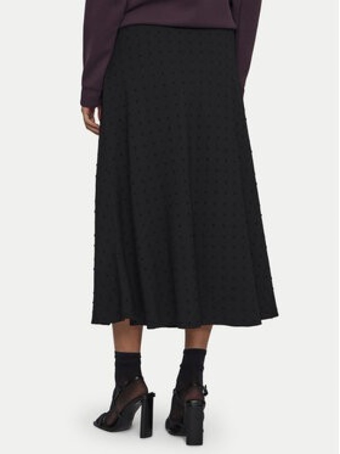 Vila Spódnica trapezowa Brietta 14102584 Czarny Regular Fit