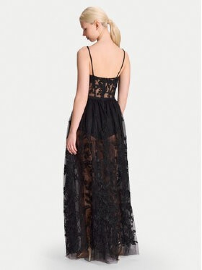 Hey Kyla Sukienka wieczorowa 5AK032HK Czarny Regular Fit