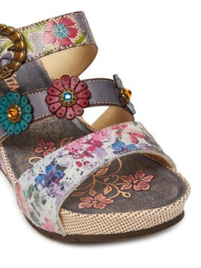 Laura Vita Klapki Barry 30 Fioletowy