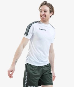Koszulka sportowa Givova Cotton Band biała 2xl