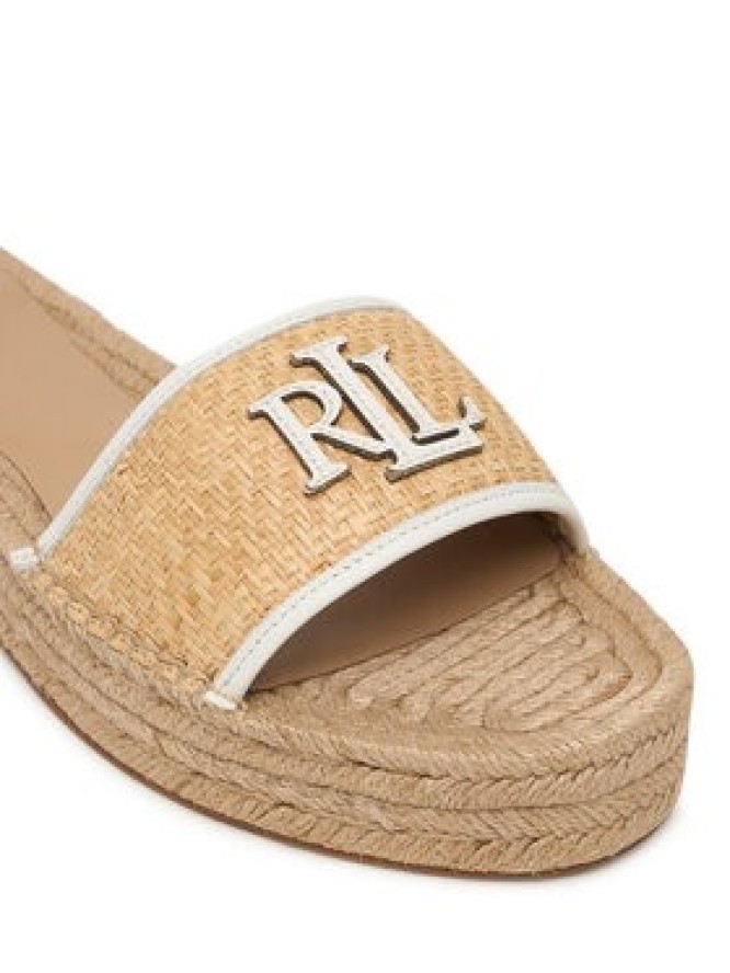 LAUREN RALPH LAUREN Espadryle 802P06398004 Beżowy