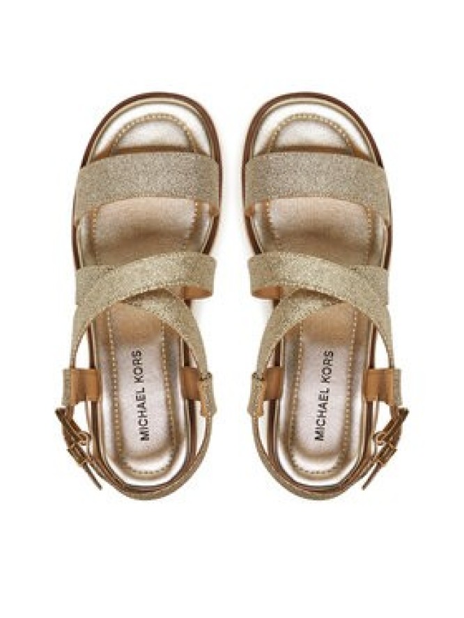 MICHAEL Michael Kors Espadryle Lynn 40S5LYFS1M Złoty