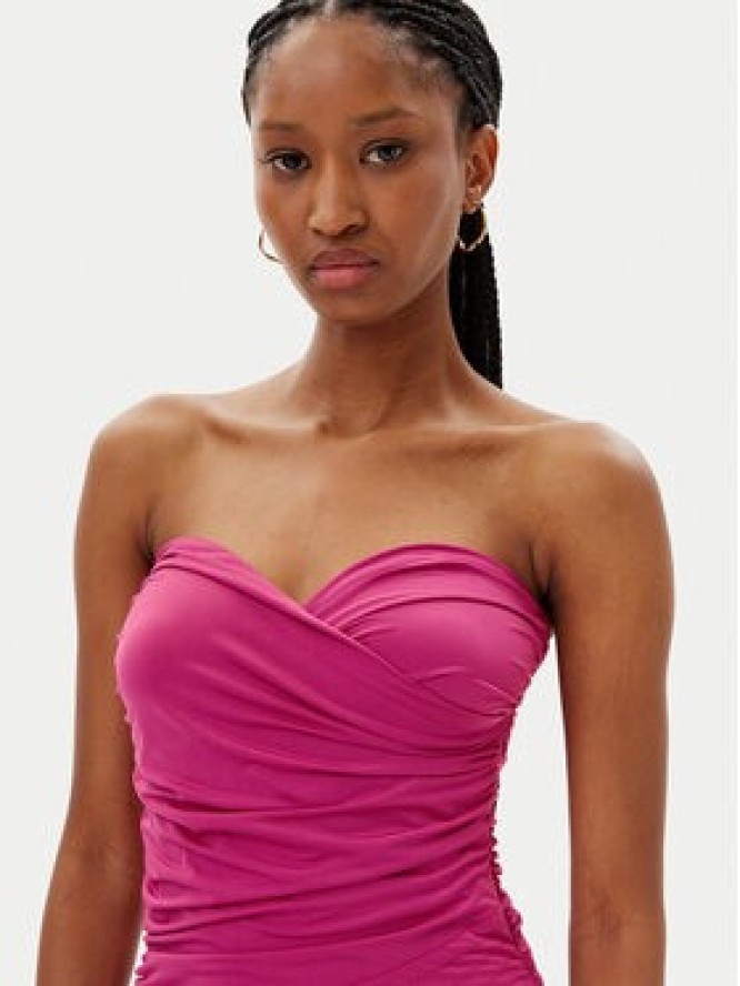 Gaudi Sukienka wieczorowa 511FD14003 Różowy Regular Fit