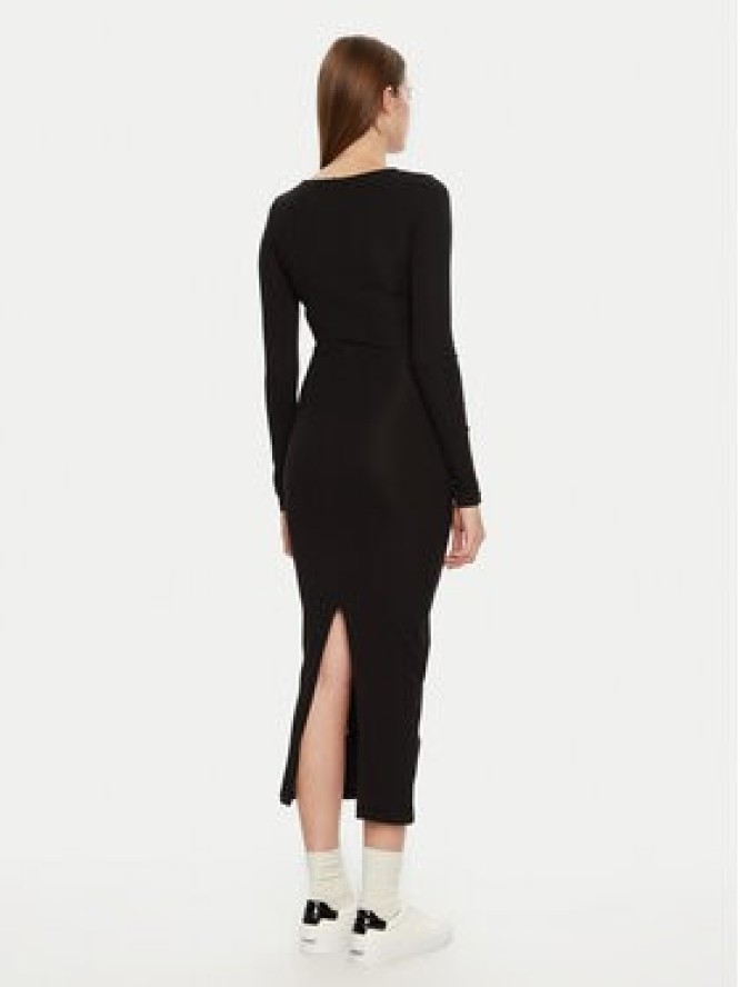 Brave Soul Sukienka codzienna LDRJ-624HOLLY Czarny Regular Fit