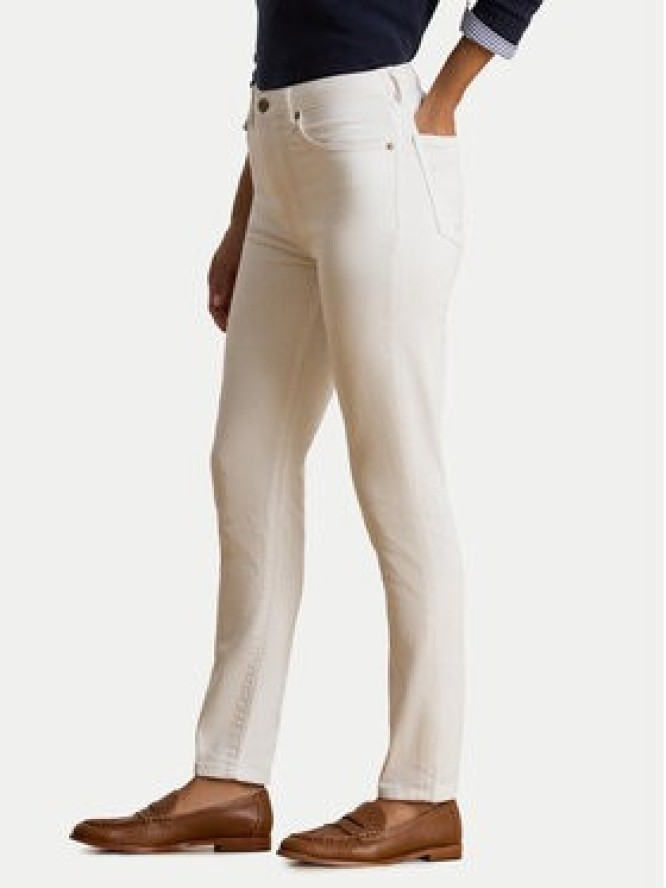 LAUREN RALPH LAUREN Jeansy 200926078001 Biały Skinny Fit