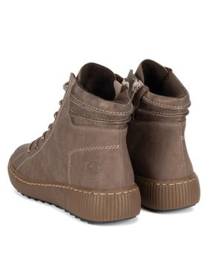 Rieker Trzewiki Z6630-24 Brązowy