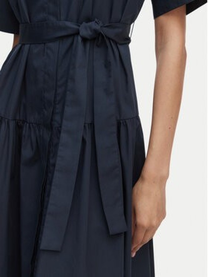 Marella Sukienka koszulowa Fauna 2615221172 Granatowy Regular Fit