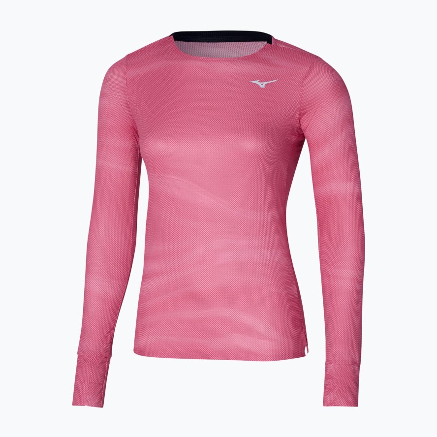 Longsleeve do biegania damski Mizuno Premium Aero Tee