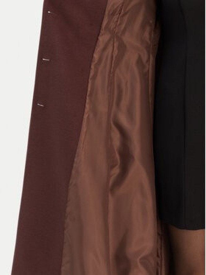 Rinascimento Płaszcz przejściowy CFC0126730003 Brązowy Regular Fit