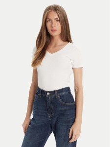 Guess T-Shirt O5RI02 KBBU1 Biały Regular Fit