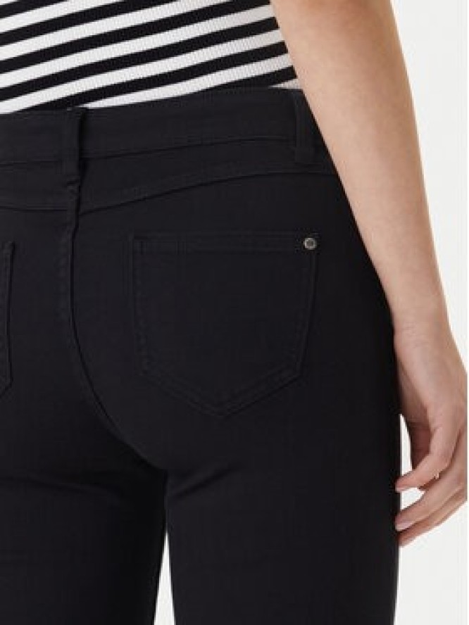 Morgan Jeansy 251-PETROI Czarny Slim Fit