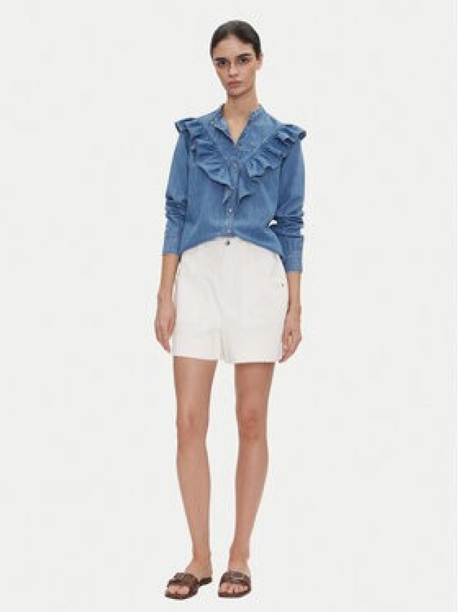 Pepe Jeans Koszula jeansowa Katia PL305092 Niebieski Regular Fit