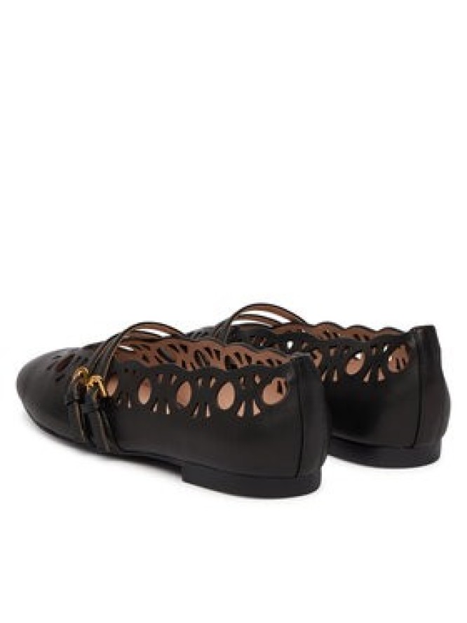 Coccinelle Baleriny E4 U6G 19 01 01 Czarny