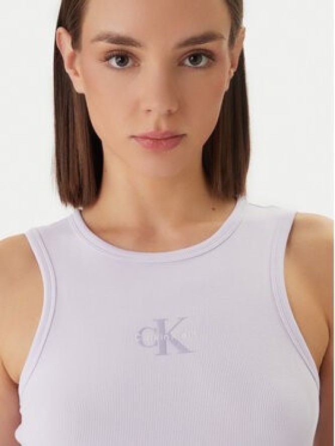 Calvin Klein Jeans Sukienka codzienna Monologo Baby LV047F242G Różowy Slim Fit