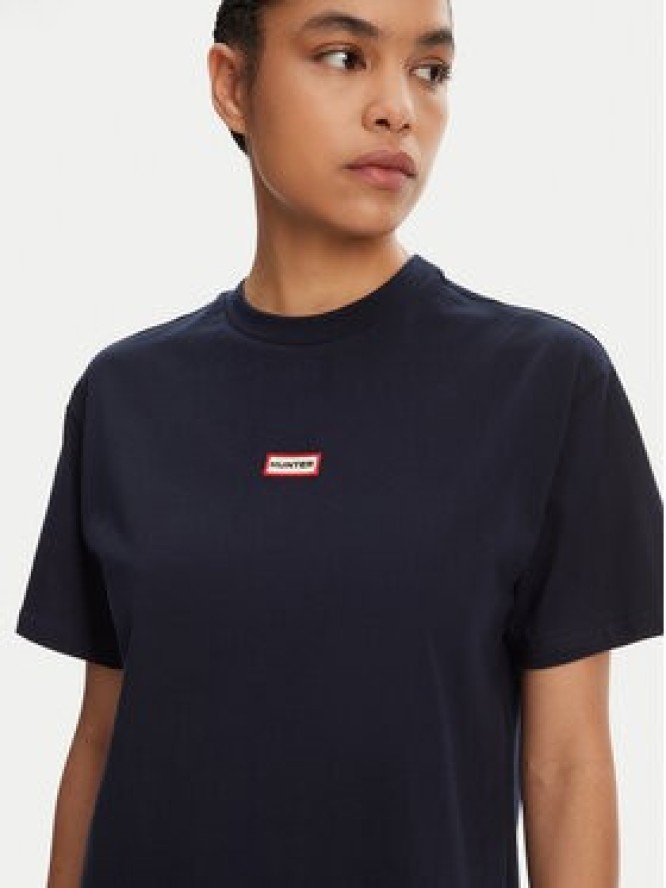 Hunter Sukienka codzienna Carron HARW0055251 Granatowy Regular Fit