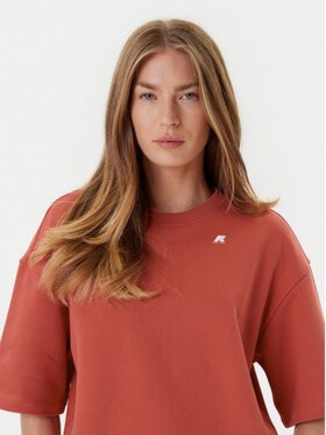 K-Way Bluza Gwen K7127ZW Czerwony Comfort Fit