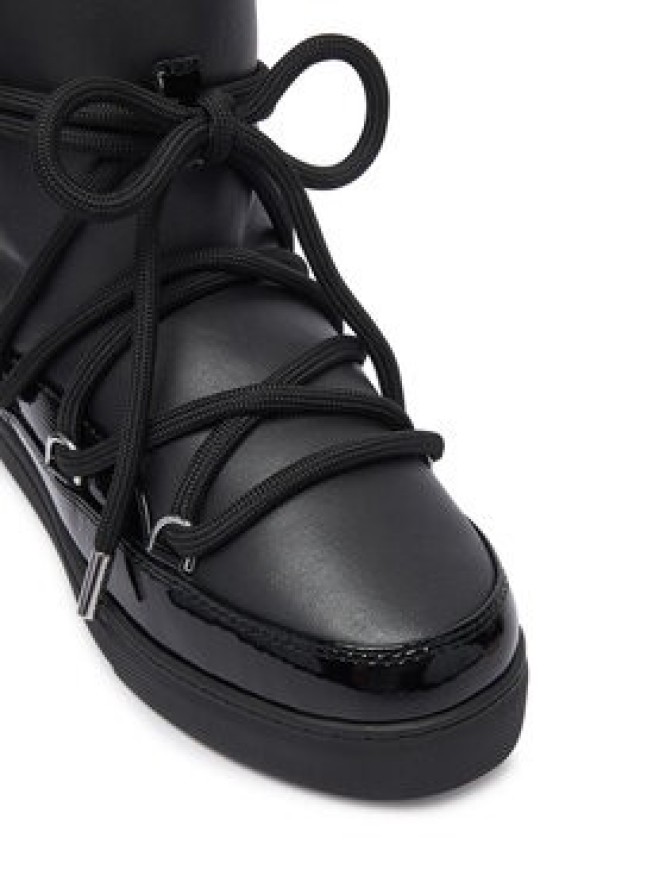 Inuikii Śniegowce Gloss Wedge 1001.004.0052.000 Czarny