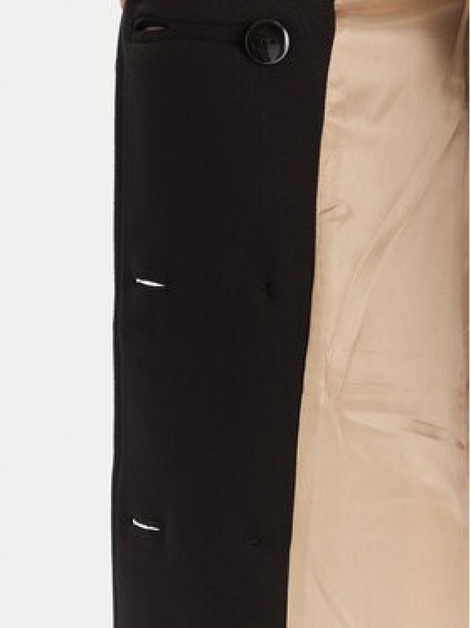 Babylon Płaszcz przejściowy E215BI Czarny Regular Fit