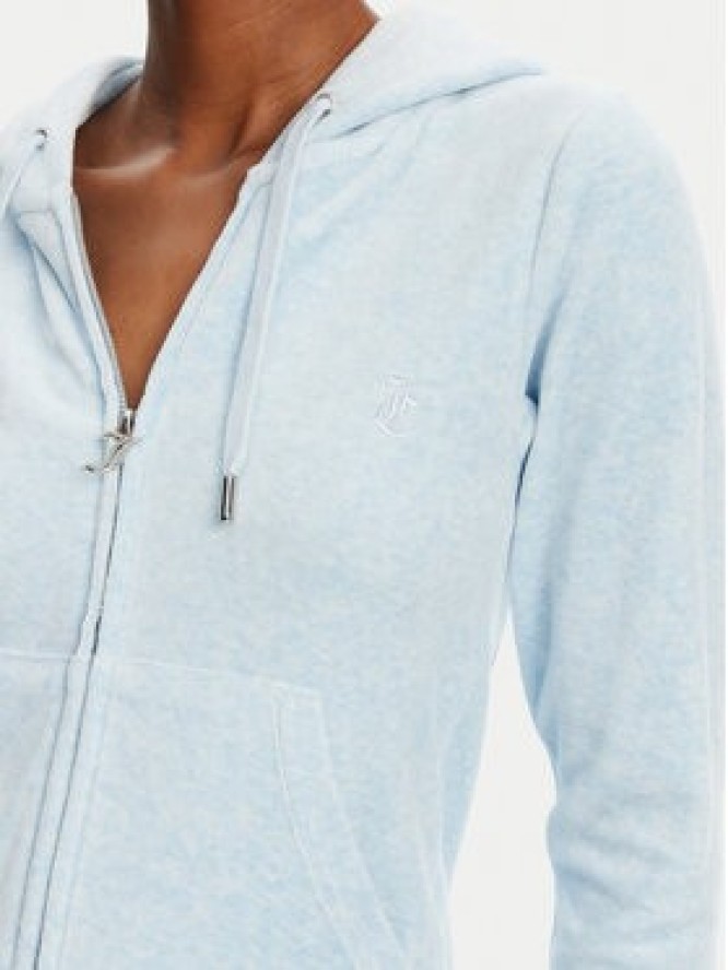 Juicy Couture Bluza Robertson JCAP176 Błękitny Slim Fit