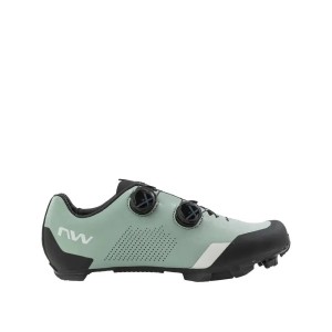 Buty rowerowe Gravel Northwave Zielone z systemem zamknięcia SLW3