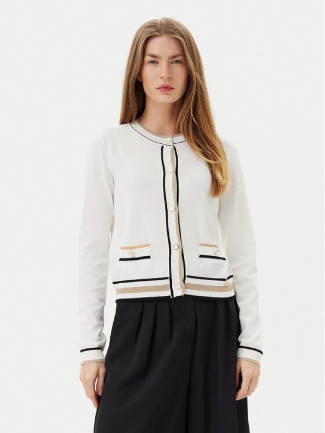 Artigli Kardigan ACMA001909 Biały Regular Fit