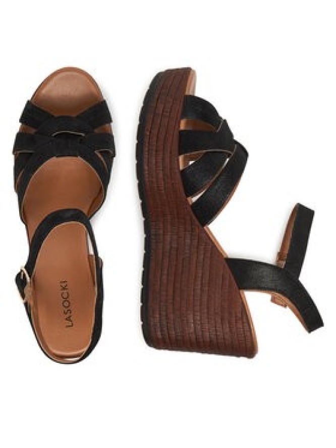 Lasocki Sandały WI23-LEMONE-03 Czarny