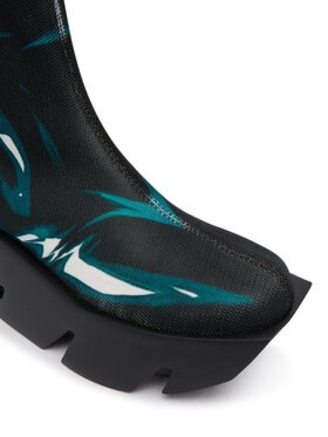 United Nude Botki Bull Canvas LO 11023998202 Kolorowy
