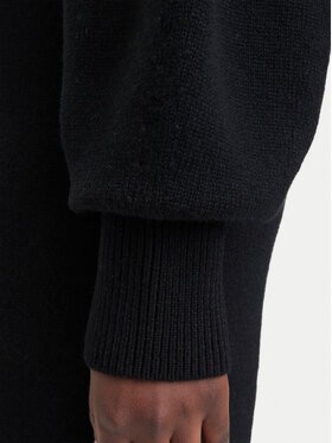 HUGO Sukienka dzianinowa Sorelleny 50571230 Czarny Oversize