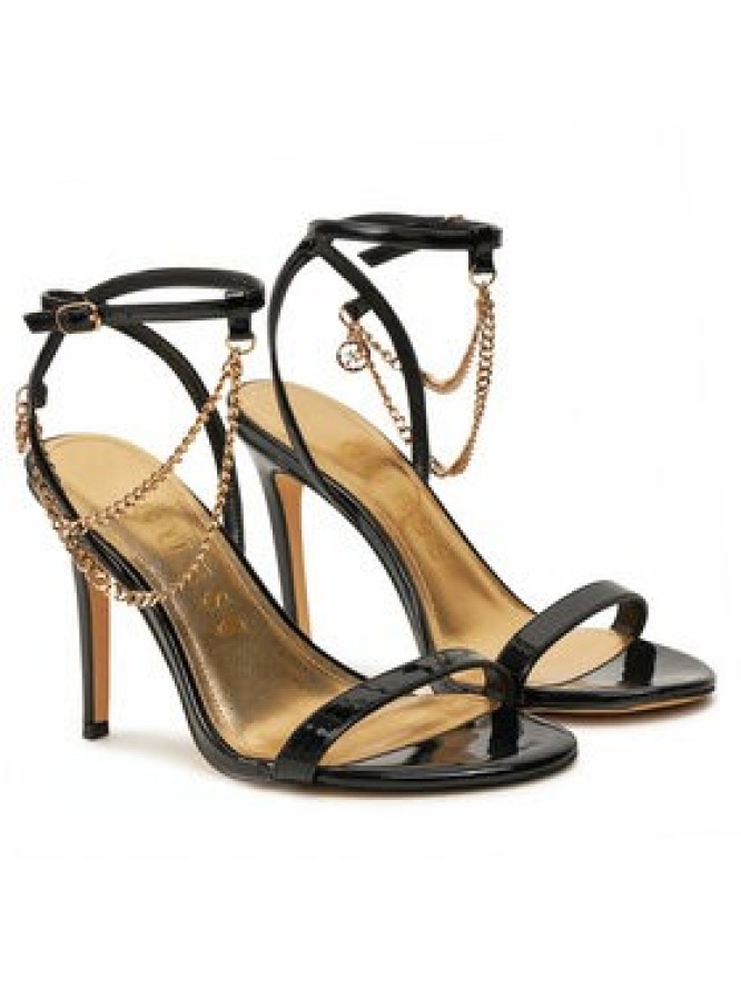 Guess Sandały Miamy FLDMIA PAF03 Czarny