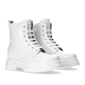 Buty Tommy Hilfiger Lacu Up Bootie W T4A5-33039-1453100-100 białe