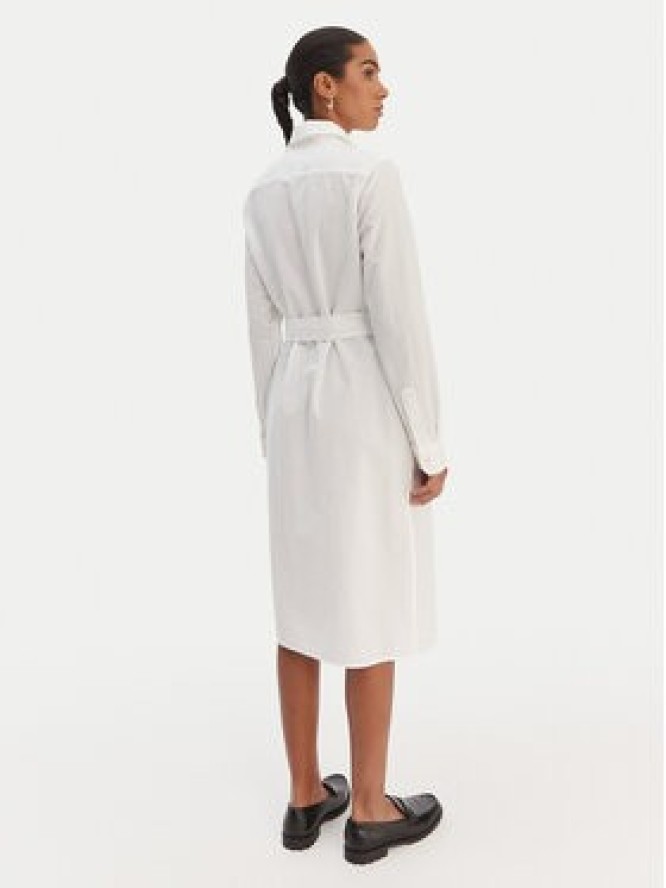 Polo Ralph Lauren Sukienka koszulowa 211B18781001 Biały Regular Fit