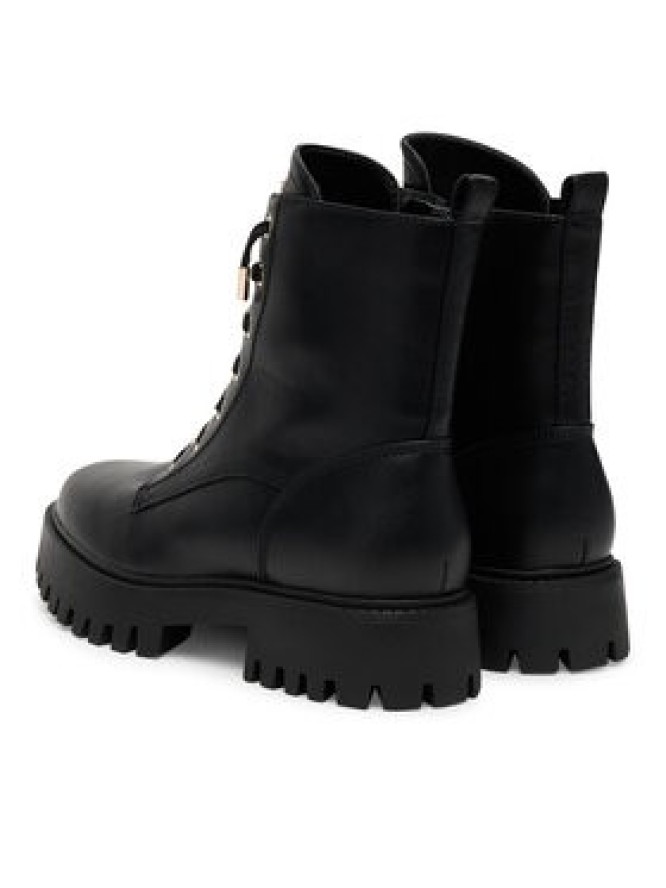 Guess Trapery FLTFNA ELE10 Czarny