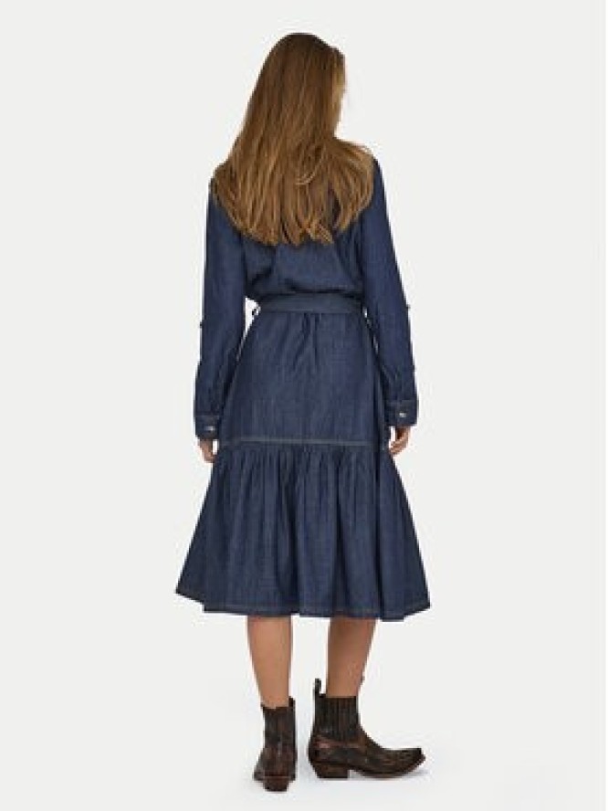 ONLY Sukienka jeansowa Sevigny 15357967 Granatowy Regular Fit