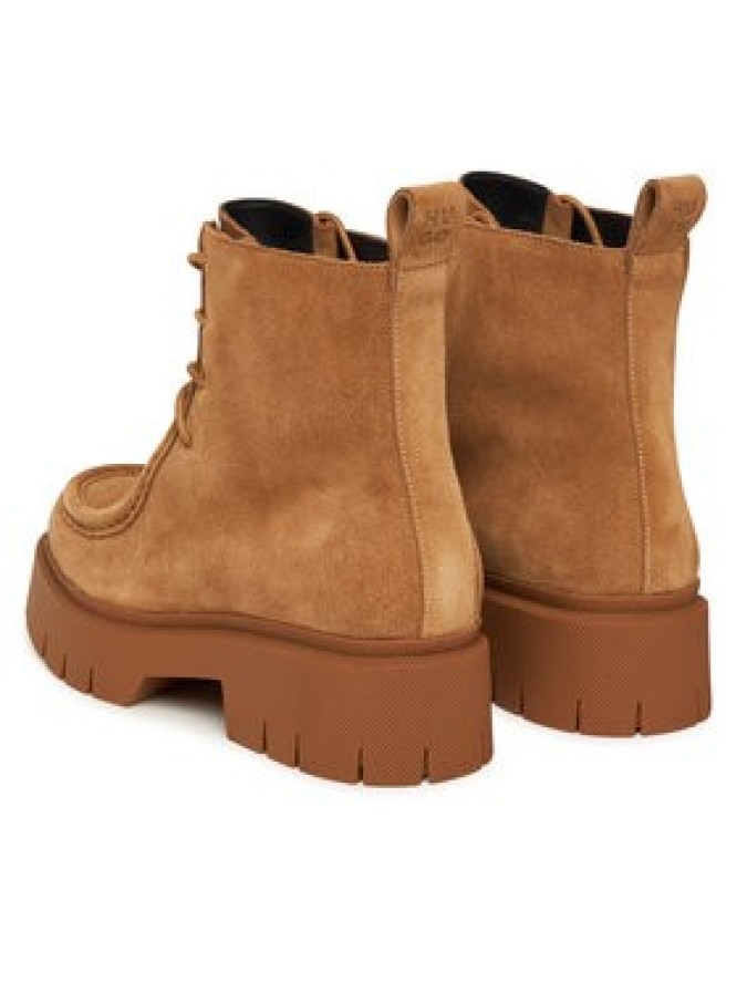 HUGO Trzewiki Kris 50552733 Brązowy