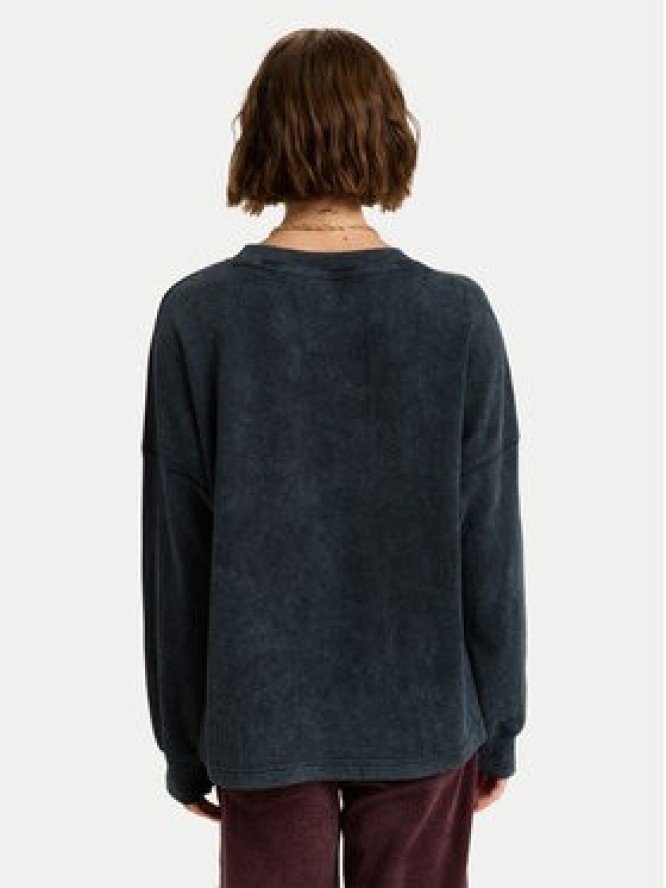 Roxy Bluza Eastside Midweight ERJKT04322 Czarny Regular Fit