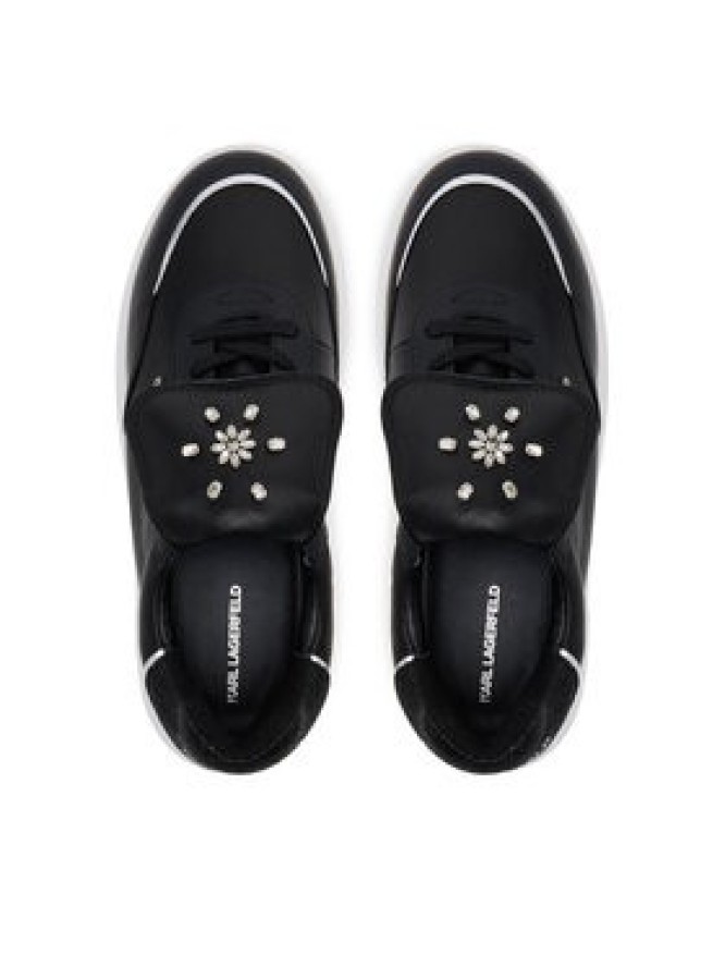 KARL LAGERFELD Sneakersy KL63519 Czarny