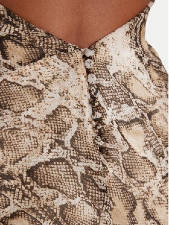 Bardot Sukienka koktajlowa Cyrel 59760DB6 Beżowy Regular Fit