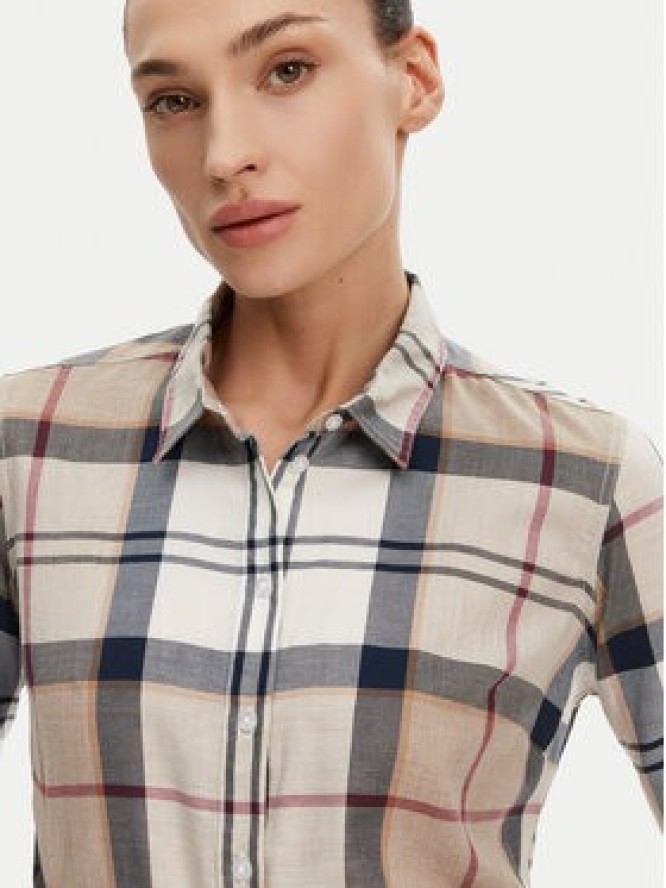 Barbour Koszula Bredon LSH1353BR37 Beżowy Regular Fit