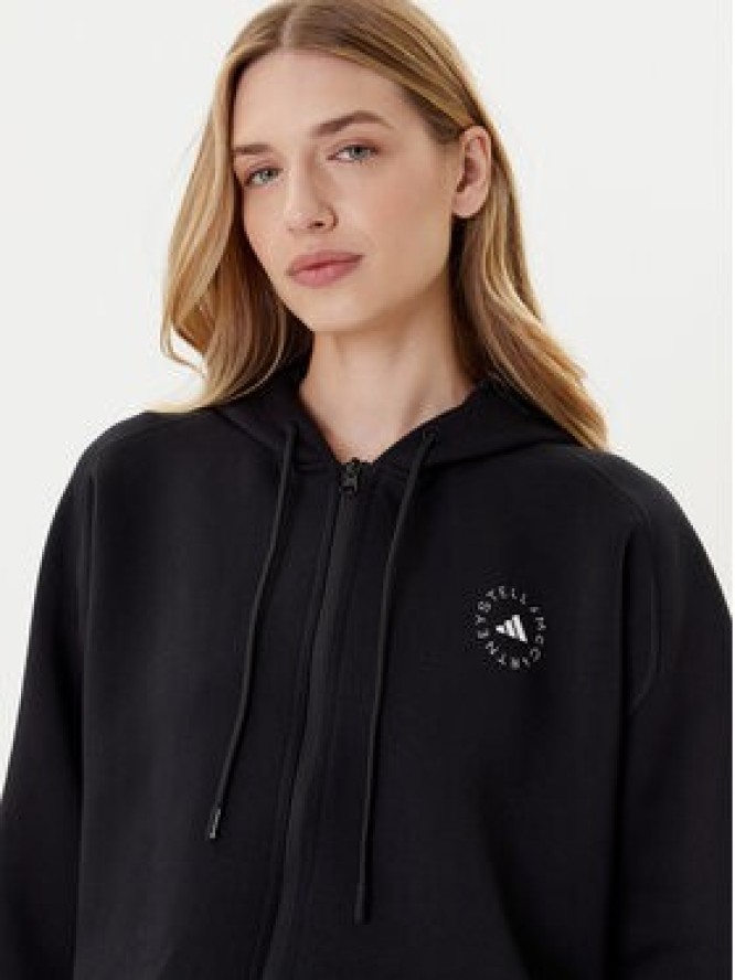 adidas by Stella McCartney Bluza JD8107 Czarny Loose Fit