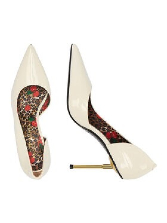 Eva Minge Szpilki EO-ZIA-24178-21 Écru