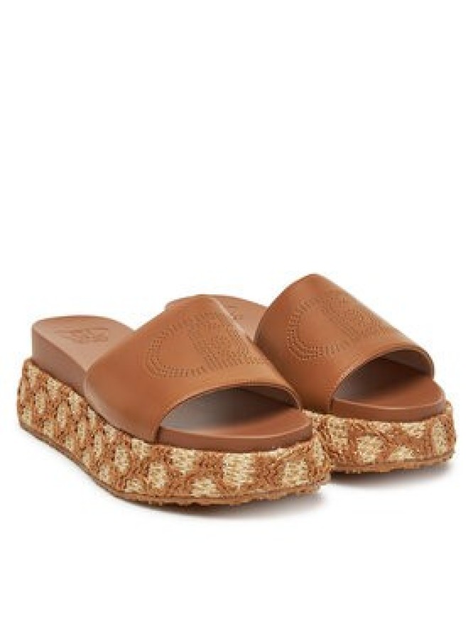 Liu Jo Klapki SA5107 EX014 Brązowy