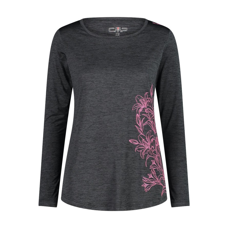 Damska koszulka z długim rękawem CMP