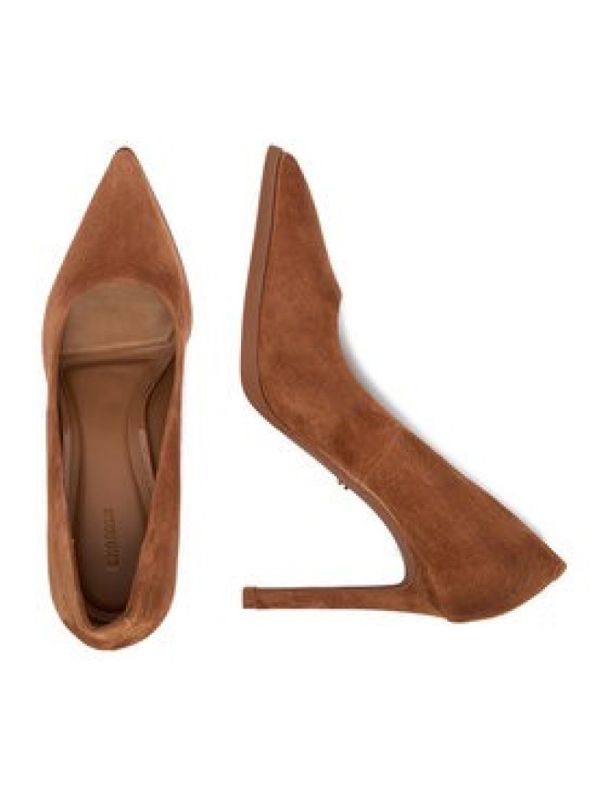 GINO ROSSI Szpilki EO-AZI-LT2472-1 Brązowy