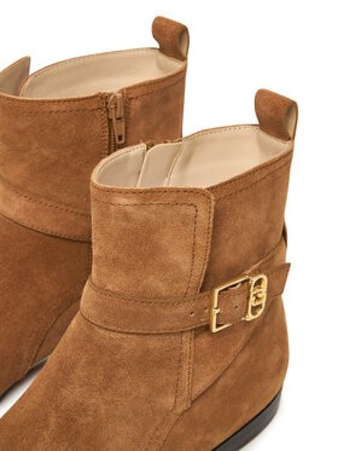 Liu Jo Botki Liz 01 SF5123 PX002 Brązowy