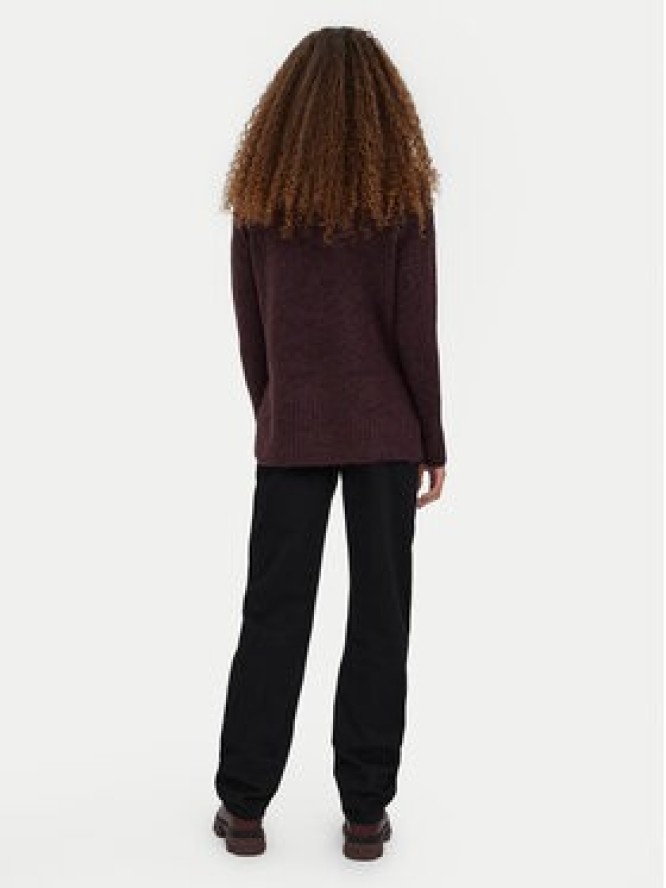 Vero Moda Sweter 10269229 Fioletowy Loose Fit