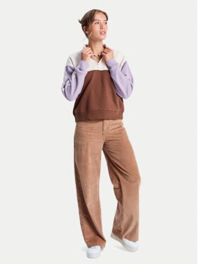 Roxy Bluza View Point Block ERJFT05014 Kolorowy Regular Fit
