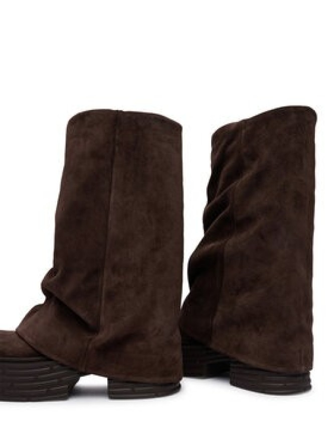 AGL Botki Lowboot Fergus D783508PGK Zielony ciemny